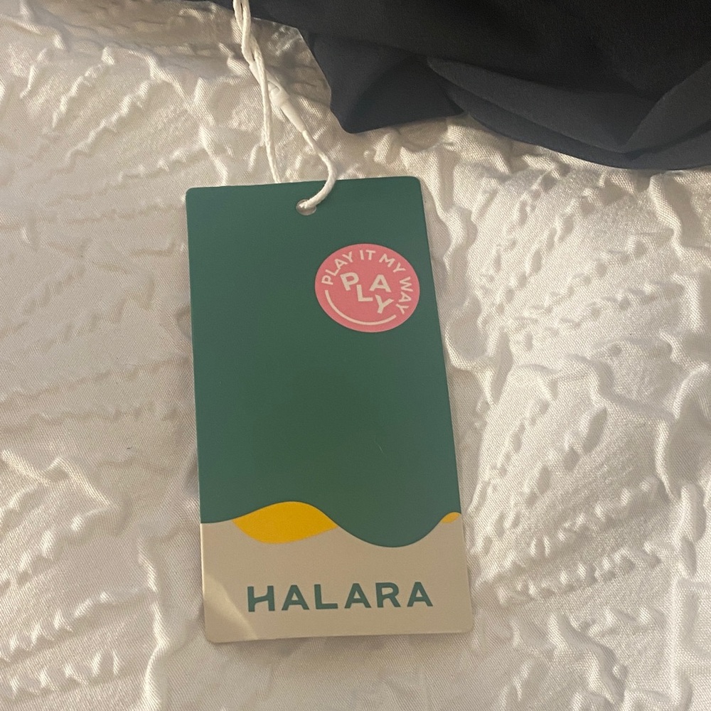 NWT! Halara Breezeful High Waisted Tie-Side Quick Dry Midi Skirt with Shorts - Picture 8 of 10